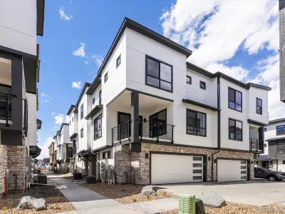 New construction Townhouse house 2036 S Holly St, Unit 4, Denver, CO 80222 Clark- photo 0