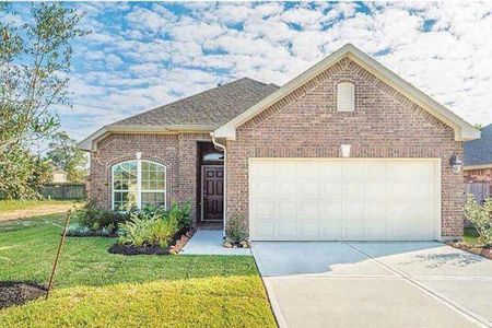 New construction Single-Family house 2449 Abbot Brook Dr, Iowa Colony, TX 77583 Leeds- photo 0