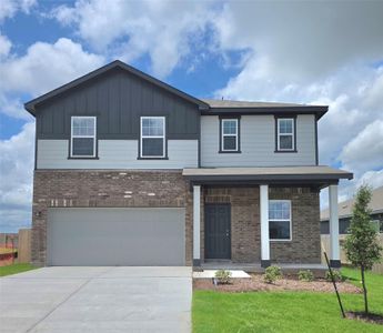 New construction Single-Family house 12812 Kentucky Warbler Dr, Buda, TX 78610 plan Spectra - image
