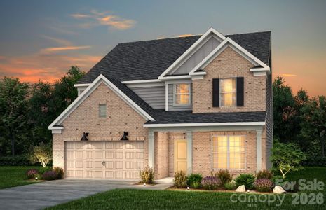 New construction Single-Family house 1628 Gossage Ln Nw, Concord, NC 28027 plan Continental - image