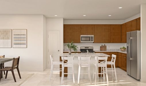 Kitchen with beautiful cabinets