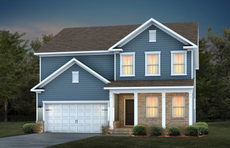 New construction Single-Family house 652 Ben Ledi Ct, Raleigh, NC 27603 plan Hampton - image