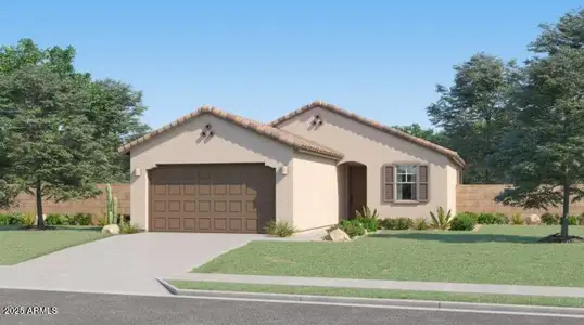 New construction Single-Family house 3053 E Barrel Race Rd, San Tan Valley, AZ 85140 plan Bisbee Plan 3565 - image