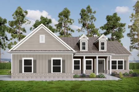 New construction Single-Family house 911 Ammons Bridge Rd, Monroe, GA 30655 plan (GA)The Ava | Side Entry - image