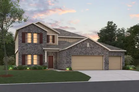New construction Single-Family house 203 Jordans Est, San Antonio, TX 78264 plan Magellan - image