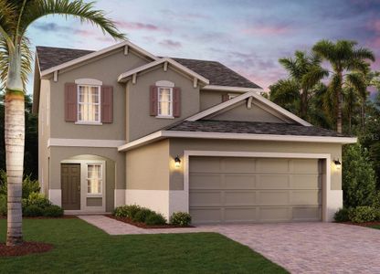 New construction Single-Family house 1245 Regal King Drive, Kissimmee, FL 34746 Destin- photo 0