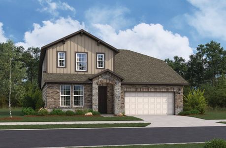 New construction Single-Family house 620 Cowboy Smt, Cibolo, TX 78108 Cascade- photo 0 0