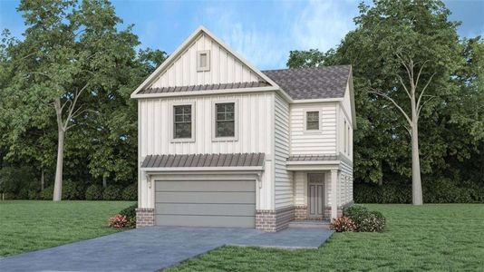New construction Single-Family house 5443 Baybrook Cir, South Fulton, GA 30349 plan Elston - image