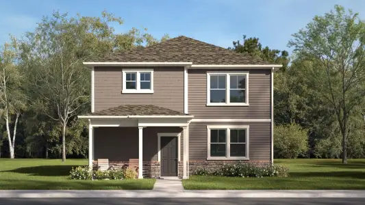 New construction Single-Family house 717 N Ukraine St, Aurora, CO 80018 plan Alamosa - image