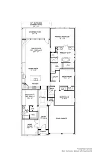 New construction Single-Family house 268 Haby Holw, San Antonio, TX 78253 plan 2504W - image 5