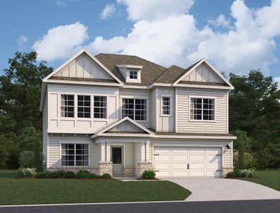 New construction Single-Family house 5172 Church Road, New Hill, NC 27562 Jordan Homeplan- photo 0