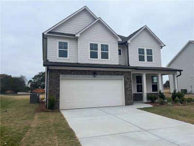 New construction Single-Family house 6146 Grand Meadows Drive, Hoschton, GA 30548 Willow- photo 0