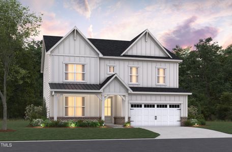 New construction Single-Family house 2020 Skipping Stone Dr, Unit 161, Durham, NC 27705 null- photo 0