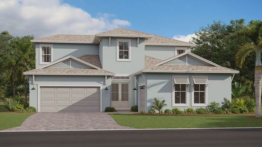 New construction Single-Family house 32264 Wetland Bird Vw, San Antonio, FL 33576 plan Grand Hawk - image
