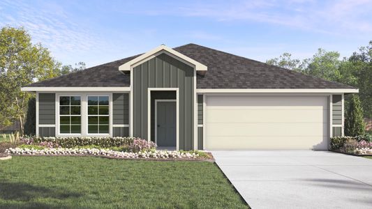 New construction Single-Family house 227 Wirecrested Dr, Lockhart, TX 78644 The Lakeway- photo 0 0