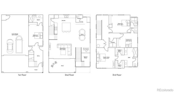 New construction Single-Family house 7772 S Cherokee Trl, Centennial, CO 80016 plan Boulevard - image