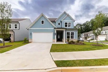 New construction Single-Family house 212 Birchwood Row, Canton, GA 30115 plan The Kendall - image