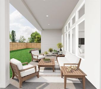 New construction Single-Family house 1729 Nesting Robin Ln, Denton, TX 76249 plan Evelyn - image