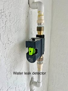 Tenant occupied, smart water leak detector