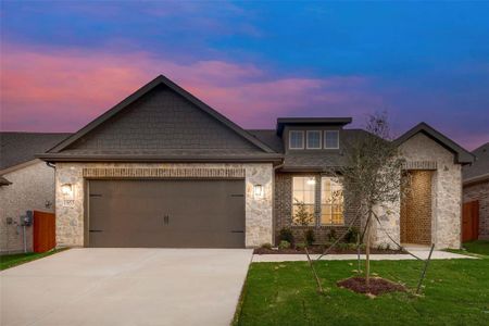 New construction Single-Family house 1953 Kelva Dr, Haslet, TX 76052 San Saba III- photo 1 1