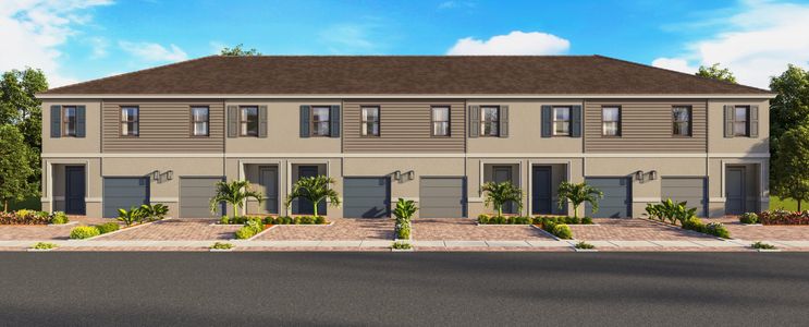 New construction Townhouse house 6016 Begonia Cir, Greenacres, FL 33463 - image