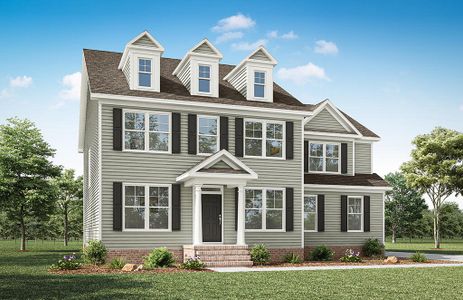 New construction Single-Family house 55 Berea Church Rd, Four Oaks, NC 27524 plan Colfax - image