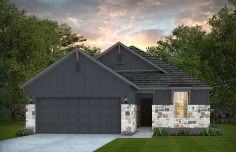 New construction Single-Family house 4113 Lily Glade Ln, Seguin, TX 78155 plan Barrett - image
