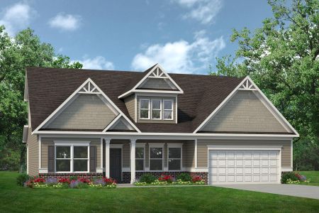New construction Single-Family house 4400 Old Buies Creek Rd, Angier, NC 27501 plan The Kingswood - image