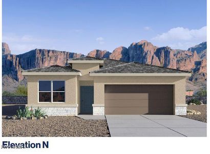 New construction Single-Family house 10619 W Sonrisas St, Tolleson, AZ 85353 Palo Verde- photo 2 2