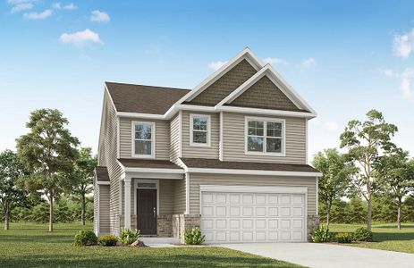 New construction Single-Family house 96 Trace Blf, Dawsonville, GA 30534 plan Edinburg - image