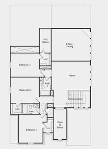 Structural options added include; Gourmet kitchen, extended primary suite and covered patio, mud set shower at primary bath, and study.