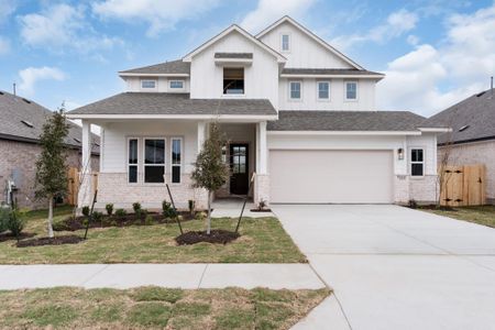New construction Single-Family house 13609 Grassdale Vw, Manor, TX 78653 plan Maddy - image