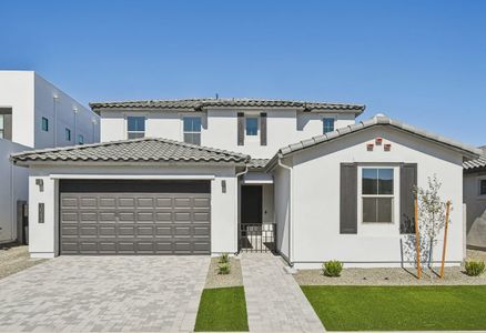 New construction Single-Family house 10254 E Unity Ave, Mesa, AZ 85212 plan 4026 Elevation A - image