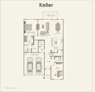 Pulte Homes, Keller floor plan