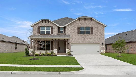 New construction Single-Family house 1412 Elle Ln, Aubrey, TX 76227 plan Cypress II - image