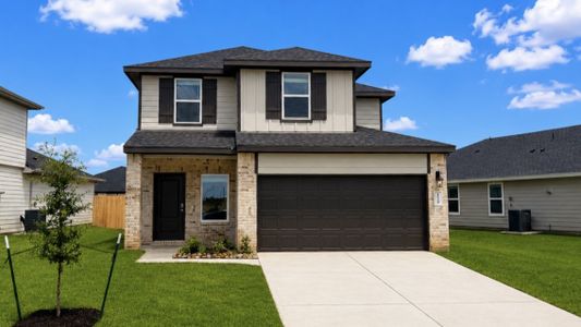 New construction Single-Family house 31310 Harp Ridge Dr, Fulshear, TX 77441 plan Hanna - X30H - image