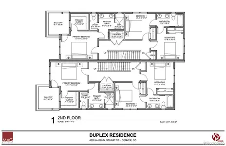 New construction Duplex house 4228 Stuart St, Denver, CO 80212 - image 3