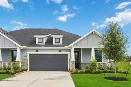 New construction Townhouse house 24150 Prairie Crabapple Ct, Katy, TX 77493 plan Reflection - image