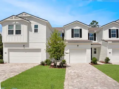 New construction Townhouse house 346 Harrow Cv, St. Johns, FL 32259 plan Warner - image