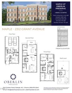 New construction Condo house 2312 Grant Ave, Raleigh, NC 27608 - image