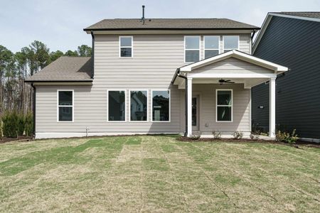 New construction Single-Family house 3391 Mission Olive Pl, New Hill, NC 27562 null- photo 22 22