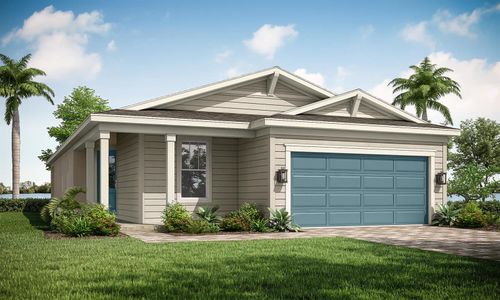 New construction Single-Family house 9802 Sw Indra Wy, Port St. Lucie, FL 34987 plan Aspen - image