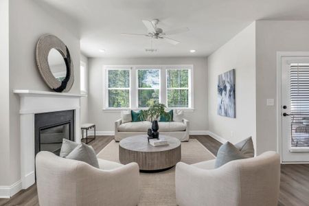 New construction Townhouse house 1516 Thurcroft Ln, Lawrenceville, GA 30043 - image 16