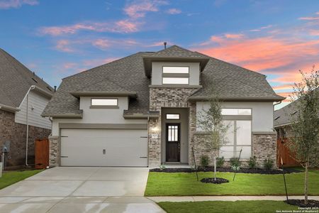 New construction Single-Family house 1831 Bighorn Trl, New Braunfels, TX 78132 Gallatin- photo 28 28