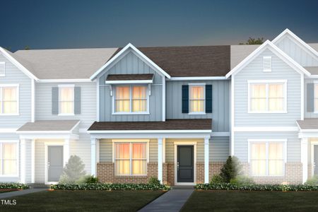 New construction Townhouse house 391 Fosterton Cottage Way, Raleigh, NC 27603 - photo 0