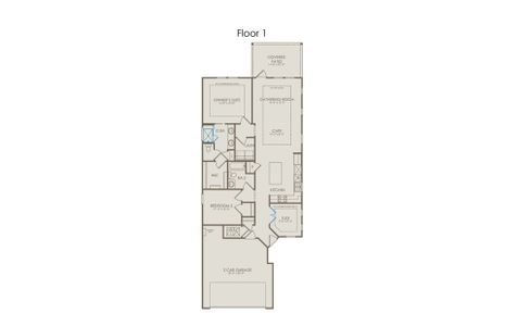New construction Single-Family house 4509 Snead St, Celina, TX 75009 plan Contour - image 4