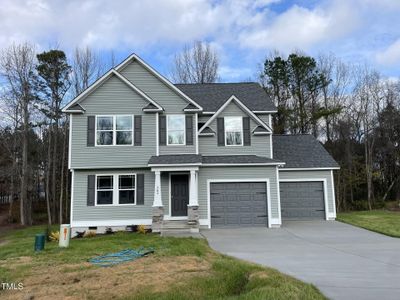 New construction Single-Family house 364 Bushel Lane, Willow Spring, NC 27592 - photo 0