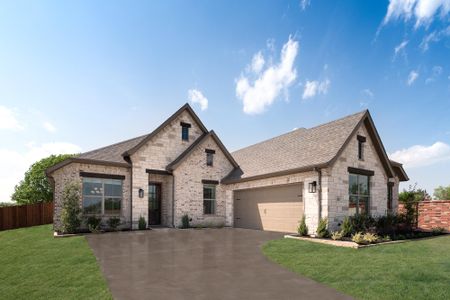 New construction Single-Family house 902 Meadow View Dr, Cleburne, TX 76033 plan Concept 2267 - image