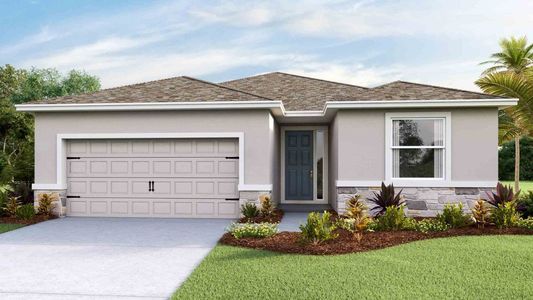 New construction Single-Family house 17430 Pleasantview Blvd, Land O' Lakes, FL 34638 plan Lantana - image