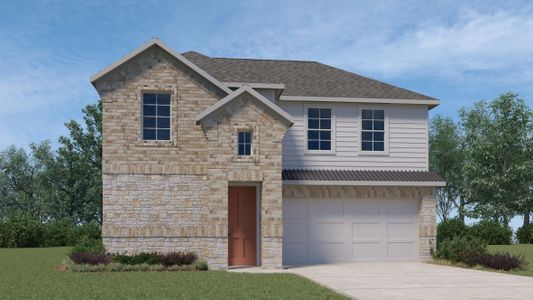 New construction Single-Family house 2140 Ghost Rider Court, Leander, TX 78641 - photo 0